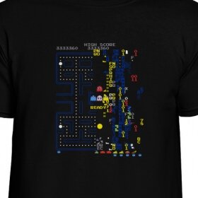 256th LEVEL of PAC-MAN shirt <br />(Pac-Man)